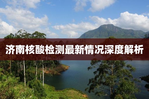 济南核酸检测最新情况深度解析