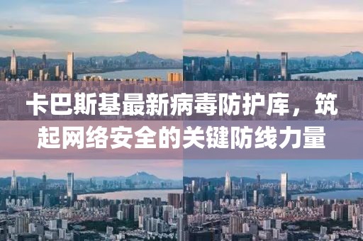 卡巴斯基最新病毒防护库，筑起网络安全的关键防线力量