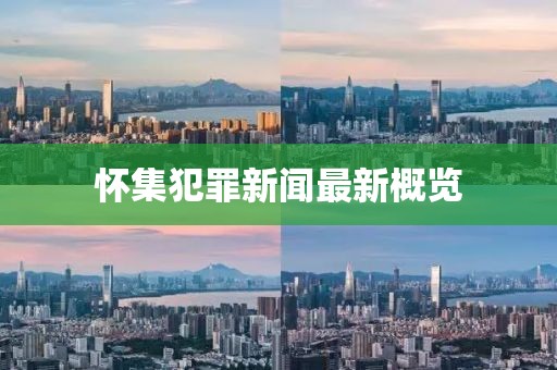 怀集犯罪新闻最新概览