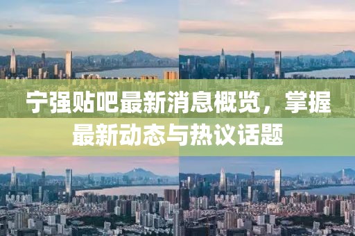 宁强贴吧最新消息概览，掌握最新动态与热议话题