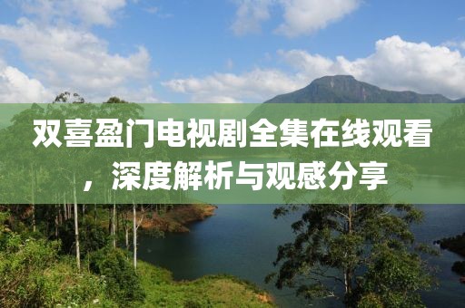 双喜盈门电视剧全集在线观看，深度解析与观感分享