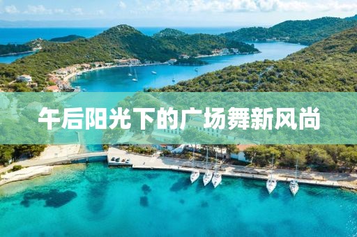 午后阳光下的广场舞新风尚