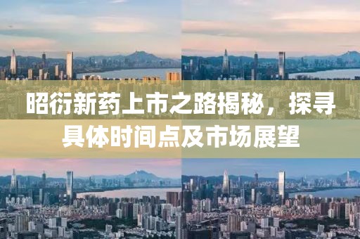 昭衍新药上市之路揭秘，探寻具体时间点及市场展望