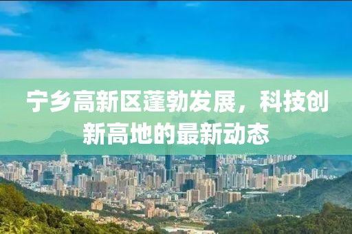 宁乡高新区蓬勃发展，科技创新高地的最新动态