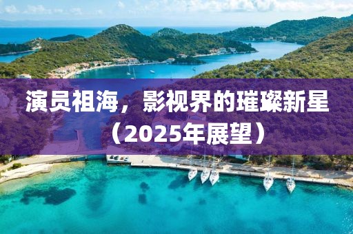 演员祖海，影视界的璀璨新星（2025年展望）