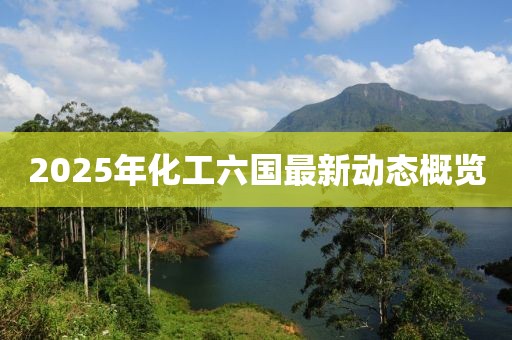 2025年化工六国最新动态概览