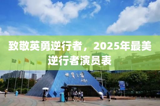 致敬英勇逆行者，2025年最美逆行者演员表