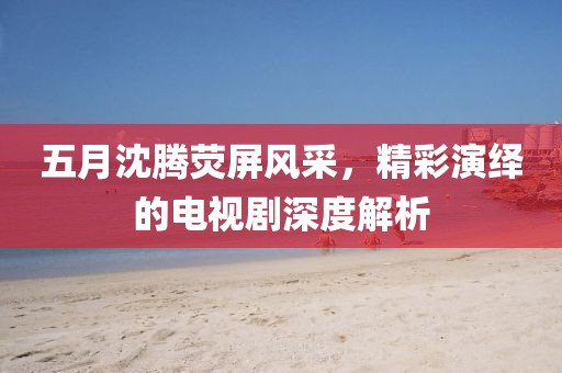 五月沈腾荧屏风采，精彩演绎的电视剧深度解析