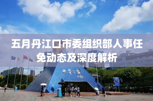 五月丹江口市委组织部人事任免动态及深度解析