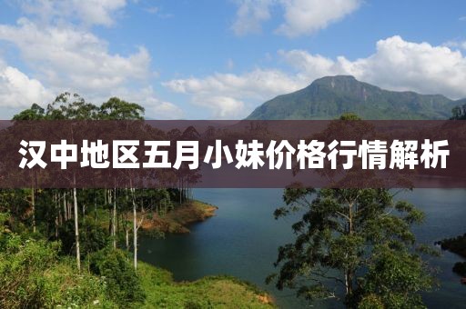 汉中地区五月小妹价格行情解析