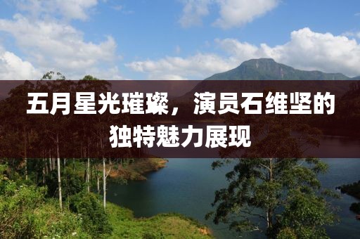 五月星光璀璨，演员石维坚的独特魅力展现