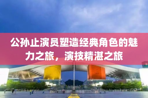 公孙止演员塑造经典角色的魅力之旅，演技精湛之旅