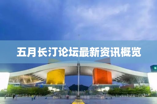 五月长汀论坛最新资讯概览