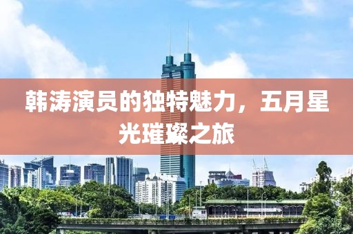 韩涛演员的独特魅力，五月星光璀璨之旅