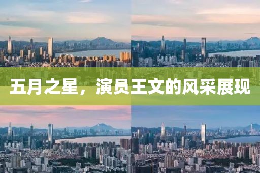 五月之星，演员王文的风采展现