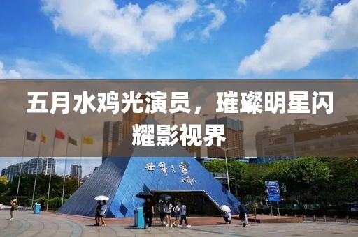 五月水鸡光演员，璀璨明星闪耀影视界