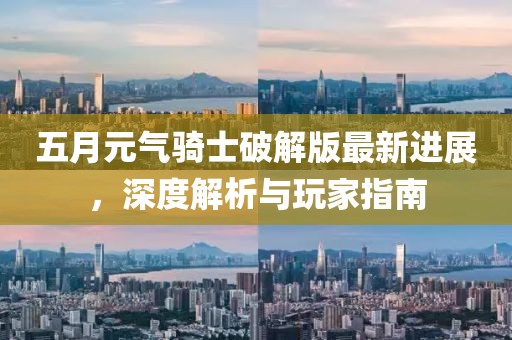 五月元气骑士破解版最新进展，深度解析与玩家指南