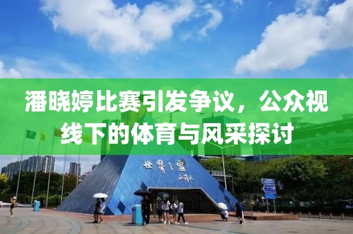 潘晓婷比赛引发争议，公众视线下的体育与风采探讨