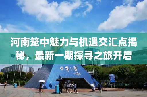 河南笼中魅力与机遇交汇点揭秘，最新一期探寻之旅开启
