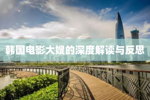 韩国电影大嫂的深度解读与反思