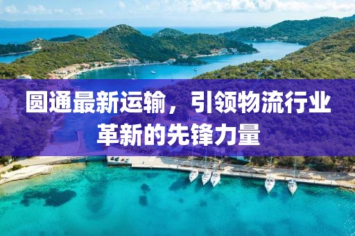 圆通最新运输，引领物流行业革新的先锋力量