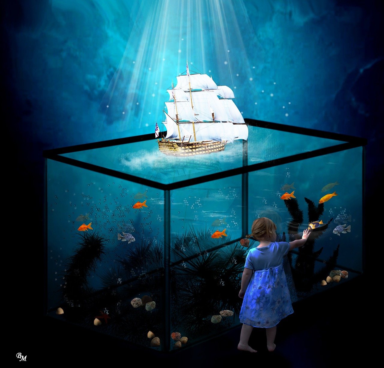 揭秘四月深海水族馆，神秘鱼类曝光之旅